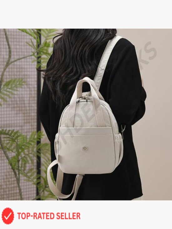 Mini Nylon Backpack Lightweight Durable Adjustable Straps Travel Daypack main image 6